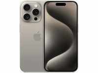 Apple MTV53ZD/A, Apple iPhone 15 Pro 256GB Titanium natur 6,1 " Super Retina XDR