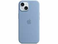 Apple MT0Y3ZM/A, Apple Silikon Case mit MagSafe für Apple iPhone 15, winterblau