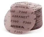 MIRKA ABRANET Schleifscheiben &Oslash; 150mm Grip Netz P360 VPE: 50 St&uuml;ck (5424105037)