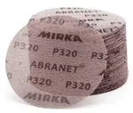 MIRKA ABRANET Schleifscheiben &Oslash; 150mm Grip Netz P320 VPE: 50 St&uuml;ck...