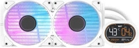 DarkFlash DH240D 2x120mm White