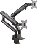 ICY BOX Schreibtischhalterung f&uuml;r 2 Monitore bis 32"
