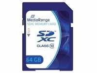 MediaRange SDXC Speicherkarte, Klasse 10, 64GB