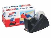 tesa® Tischabroller Easy Cut® - für Rollen bis 33 m x 19 mm, schwarz