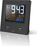 Hama 186381, Hama Funkwecker Dual-USB LED-Farbdisplay + USB-Ladefunktion