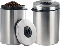 Xavax 111149, Xavax Kaffeedose Edelstahl 1kg Volumen Beh&auml;lter