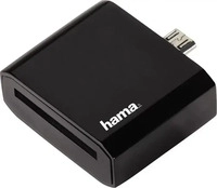 Hama 123584, Hama OTG Kartenleser-Adapter f&uuml;r Handy/Tablet micro-USB