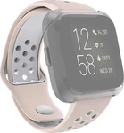 Hama 86229, Hama Sport Armband Silikon f&uuml;r Fitbit Versa 1/2/Lite Rose
