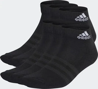 Adidas IC1291, Adidas - C Spw Ank Pack Of 6 Black/White - Socken - Schwarz - S - 58%