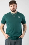 The North Face NF0A87NPA1B1, The North Face - Box Nse Tee Deep Nori/Estate Blue -