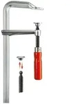 Bessey 1.250x120mm "GZ125" Ganzstahl-Schraubzwinge GZ mit bew&auml;hrtem Holzgriff
