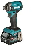 Makita TD003GA202 Akku-Schlagschrauber 40V max. / 2,0 Ah, 2 Akkus + Ladeger&auml;t im