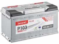 Accurat P103, Accurat Plus P103 Autobatterie 103Ah, inkl. 7.5 Euro Pfand