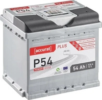 Accurat ABN-P54, Accurat Plus P54 Autobatterie 54Ah, inkl. 7.5 Euro Pfand