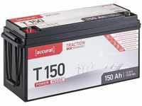 Accurat Traction T150 LFP 12V LiFePO4 Lithium Versorgungsbatterie 150 Ah...