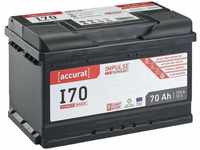 Accurat I70EFB, Accurat Impulse I70 Autobatterie 70Ah EFB Start-Stop, inkl. 7.5...