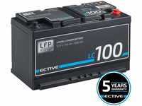 ECTIVE ELC100, ECTIVE LC 100 12V LiFePO4 Lithium Versorgungsbatterie 100 Ah
