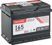 Accurat ABE-I65, Accurat Impulse I65 Autobatterie 65Ah EFB Start-Stop, inkl. 7.5 Euro