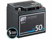 ECTIVE LC 50L BT 12V LiFePO4 Lithium Versorgungsbatterie 50 Ah (USt-befreit...
