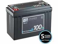 ECTIVE ELC100LLT, ECTIVE LC 100L LT 12V LiFePO4 Lithium Versorgungsbatterie 100...