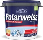 Sch&ouml;ner Wohnen Farbe Wandfarbe 'Polarwei&szlig;' matt 25 l