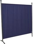 Angerer Freizeitm&ouml;bel Sichtschutz Stellwand 'Swingtex' blau 178 x 178 cm