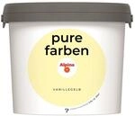 Alpina Wandfarbe 'Pure Farben' vanillegelb matt 2,5 l