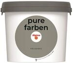 Alpina Wandfarbe 'pure farben' felsgrau matt 2,5 l