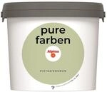 Alpina Wandfarbe 'Pure Farben' pistaziengr&uuml;n matt 2,5 l