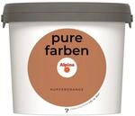 Alpina Wandfarbe 'Pure Farben' kupferorange matt 2,5 l