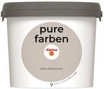 Alpina Wandfarbe 'pure farben' wolkengrau matt 2,5 l