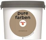 Alpina Wandfarbe 'pure farben' lehmbraun matt 2,5 l
