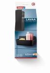 tesa Duschkorb 'Lavaa' mittelgro&szlig; mattschwarz 26 x 13 x 11 cm