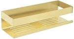 Wenko Wandablage 'Turbo-Loc&reg; Genova' matt gold 30 x 10,5 x 8 cm