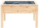 Westmann Hochbeet 'Emily' Natur L&auml;rchenholz 120 x 65 x 75 cm