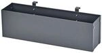 Westmann Blumenkasten 'Planum' Metall anthrazit 50 x 12 x 16 cm