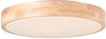 Brilliant LED-Deckenleuchte 'Moreen' holzfarben &Oslash; 34 cm