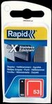 Rapid Klammern Typ 53/8 mm Edelstahl 1.080 St&uuml;ck