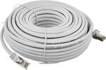 Schwaiger S/FTP-Netzwerkkabel CAT 6 wei&szlig; 20 m