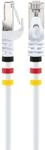 Schwaiger S/FTP-Netzwerkkabel CAT 7 wei&szlig; 1 m