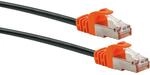 Schwaiger S/FTP-Netzwerkkabel CAT 7 schwarz, 5 m