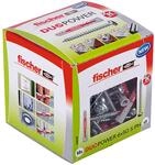 Fischer Montage-Set 'Duopower' D&uuml;bel und Panheadschrauben, &Oslash; 6 x 50 mm, 100-teilig