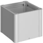 Biohort Pflanzbeet 'Belvedere MINI 50' silber-metallic 53 x 53 x 45 cm