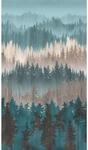 A.S. Cr&eacute;ation Vliestapete 'The Wall II' Wald aquarell beige 3-teilig 1,59 x 2,80 m