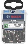 Bosch Bit-Set 'Pro PZ Impact' PZ2 x 25 mm 25 St&uuml;ck