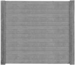 Beckers Betonzaun Betonzaunplatte 'Standard Prestige' glatt 200 x 38,5 x 3,5 cm...