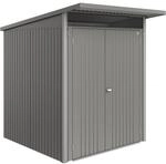Biohort Ger&auml;tehaus 'AvantGarde Eco' Gr. A1 quarzgrau-metallic 180 x 220 cm mit