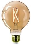 Philips LED-Filament-Lampe 'SmartLED' 640 lm E27 Globe amber 9,5 x 14,2 cm