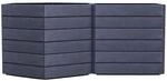 GARANTIA Hochbeet 'Ergo Vario 3 Wood' anthrazit/braun 175 x 75 x 110 cm