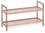 Zeller Schuhregal bambusfarben 70 x 40 x 26 cm